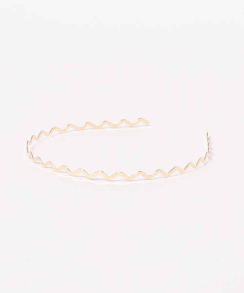 Heather（ヘザー）の「ＨＥカチューシャ　846549（カチューシャ・レディース・ホワイト/ベージュ/ホワイト系その他/ライトイエロー/ゴールド系その他/ゴールド系その他2・ONE SIZE/FREE）」の7枚目の写真