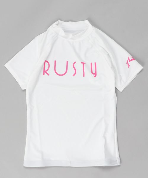 セール Rusty レディースラッシュガード 半袖 サーフ マリンスポーツ アウトドア ビーチ Uv ラッシュガード Rusty ラスティ のファッション通販 Zozotown