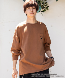 KANGOL | ∴WEGO/【WEB限定】KANGOL 別注ビッグシルエットポケットロンT(Tシャツ/カットソー)
