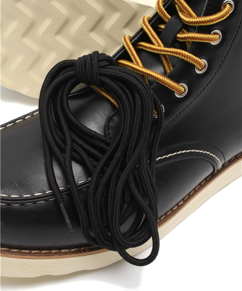 WEGO(ウィゴー)の「WEGO/ワークブーツ(ブーツ・メンズ・ベージュ/ブラウン/ブラック・27/25.5/26.5/26/28)」の14枚目の写真