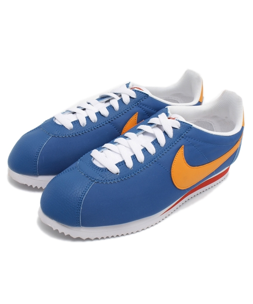 NANO universe（ナノユニバース）の「NIKE(ナイキ)/ 限定CLASSIC CORTEZ（スニーカー・メンズ・ブルー/イエロー/シルバー/ブラック・26/28/27）」の3枚目の写真