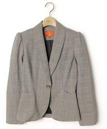 Vivienne Westwood red label�i���B���B�A�� �E�G�X�g�E�b�h���b�h���[�x���j�̌Ò��u�`�F�b�N���e�[���[�h�W���P�b�g�i�e�[���[�h�W���P�b�g�j�v