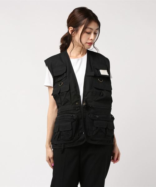 ROTHCO（ロスコ）の「【ROTHCO / ロスコ】UNCLE MILITALY'S TRAVEL VEST（ベスト・レディース・ブラック/カーキ/オリーブドラブ・S/M/L/XL）」の7枚目の写真