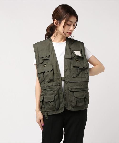 ROTHCO（ロスコ）の「【ROTHCO / ロスコ】UNCLE MILITALY'S TRAVEL VEST（ベスト・レディース・ブラック/カーキ/オリーブドラブ・S/M/L/XL）」の12枚目の写真