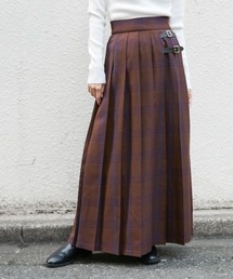 LOWRYS FARM | チェックキルトスカート　855008(スカート)