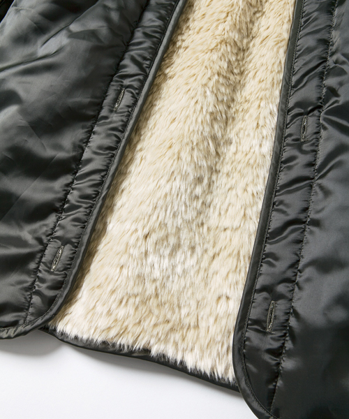 AMERICAN RAG CIE（アメリカンラグシー）の「AMERICAN RAG CIEモッズコート/214-AFN-L142-CO049【2015　WOMEN'S】（モッズコート・レディース・ホワイト/ベージュ/オリーブ/グリーン系その他/ネイビー/ブルー系その他/グレー/カーキ/ダークネイビー・00/0）」の10枚目の写真