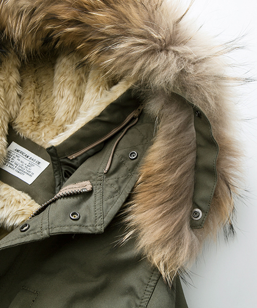 AMERICAN RAG CIE（アメリカンラグシー）の「AMERICAN RAG CIEモッズコート/214-AFN-L142-CO049【2015　WOMEN'S】（モッズコート・レディース・ホワイト/ベージュ/オリーブ/グリーン系その他/ネイビー/ブルー系その他/グレー/カーキ/ダークネイビー・00/0）」の18枚目の写真