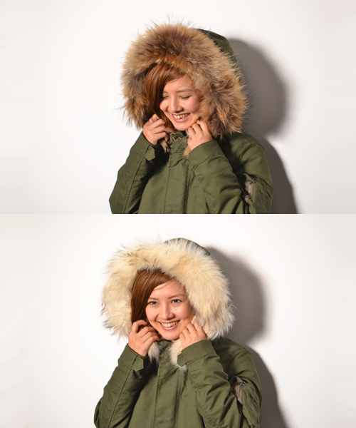 AMERICAN RAG CIE（アメリカンラグシー）の「AMERICAN RAG CIEモッズコート/214-AFN-L142-CO049【2015　WOMEN'S】（モッズコート・レディース・ホワイト/ベージュ/オリーブ/グリーン系その他/ネイビー/ブルー系その他/グレー/カーキ/ダークネイビー・00/0）」の22枚目の写真