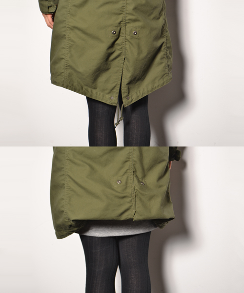 AMERICAN RAG CIE（アメリカンラグシー）の「AMERICAN RAG CIEモッズコート/214-AFN-L142-CO049【2015　WOMEN'S】（モッズコート・レディース・ホワイト/ベージュ/オリーブ/グリーン系その他/ネイビー/ブルー系その他/グレー/カーキ/ダークネイビー・00/0）」の21枚目の写真