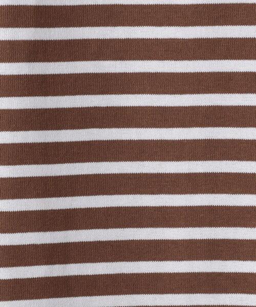 SAINT JAMES（セントジェームス）の「[セントジェームス] SC SAINT JAMES ウェッソン ボーダー 20 ボートネックカットソー（Tシャツ/カットソー・メンズ・ベージュ/ブラック/ライム・LARGE/MEDIUM/SMALL）」の10枚目の写真