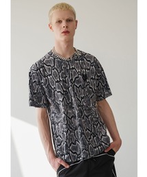 OY | ベロアスネークTシャツ/半袖カットソー(Tシャツ/カットソー)