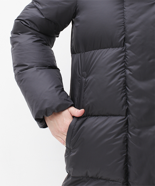 NANO universe（ナノユニバース）の「西川ダウン/二重衿ショールコート