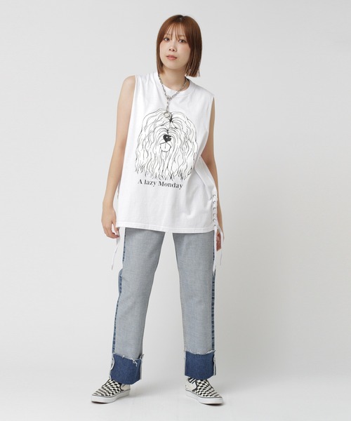 RNA(アールエヌエー)の「R3702 2トーンボーイフレンドデニム(デニムパンツ・レディース・インディゴブルー/ライトインディゴブルー・SMALL/MEDIUM)」の19枚目の写真