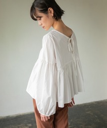 LOWRYS FARM | ギャザーボリュームブラウス　871213(シャツ/ブラウス)