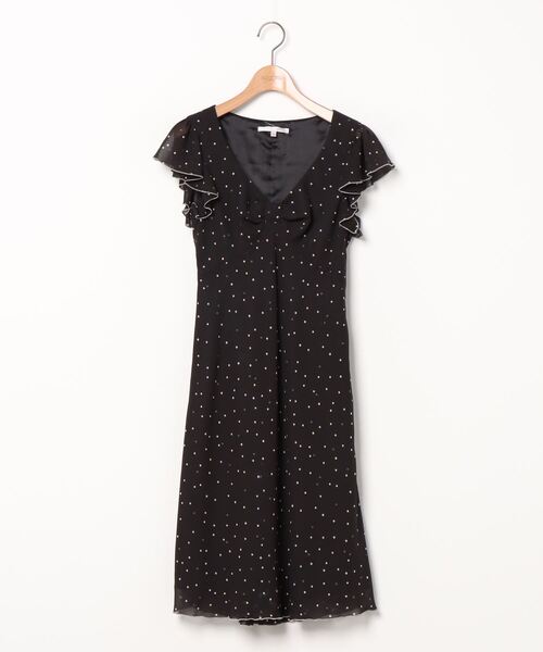 セール ブランド古着 ドット柄ノースリーブワンピース ワンピース Rebecca Taylor レベッカテイラー のファッション通販 Zozoused