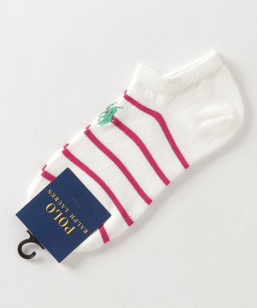 POLO RALPH LAUREN(�|�������t���[����)��POLO RALPH LAUREN ���f�B�[�X �����|�C���g �{�[�_�[���X�j�[�J�[�\�b�N�X 3207-421(�\�b�N�X/�C��)