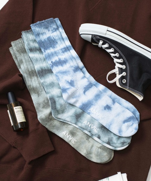 ANVIL(アンヴィル)の「【ANVIL】3パック クルーソックス/3P Crew Socks/ANS050 MURS(ソックス/靴下・メンズ・ホワイト/ホワイト系その他/グレー系その他/ブラック/マルチ/その他2/グレー系その他2/その他4/その他5/その他3/その他6/その他11/その他7/その他8/その他9/その他10/ブラック系その他/ホワイト系その他3/その他13/ブラック系その他2/その他12/その他15/その他14・FREE)」の13枚目の写真