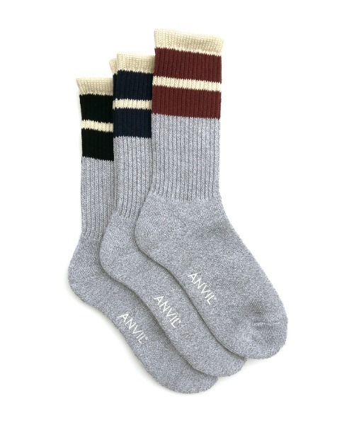 ANVIL(アンヴィル)の「【ANVIL】3パック クルーソックス/3P Crew Socks/ANS050 MURS(ソックス/靴下・メンズ・ホワイト/ホワイト系その他/グレー系その他/ブラック/マルチ/その他2/グレー系その他2/その他4/その他5/その他3/その他6/その他11/その他7/その他8/その他9/その他10/ブラック系その他/ホワイト系その他3/その他13/ブラック系その他2/その他12/その他15/その他14・FREE)」の7枚目の写真