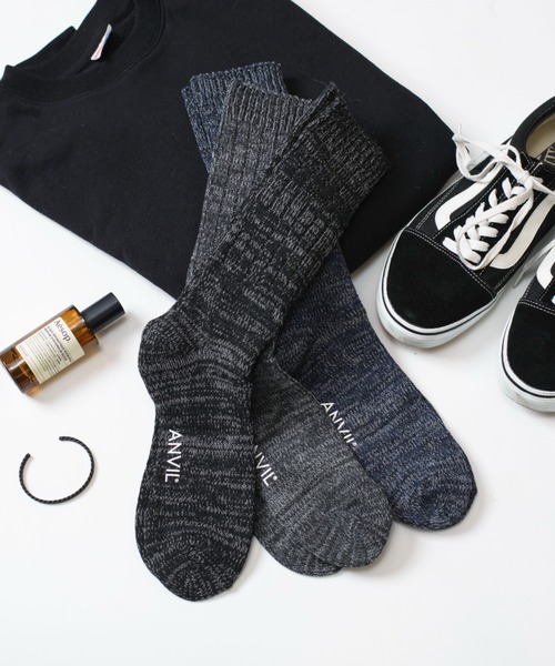 ANVIL(アンヴィル)の「【ANVIL】3パック クルーソックス/3P Crew Socks/ANS050 MURS(ソックス/靴下・メンズ・ホワイト/ホワイト系その他/グレー系その他/ブラック/マルチ/その他2/グレー系その他2/その他4/その他5/その他3/その他6/その他11/その他7/その他8/その他9/その他10/ブラック系その他/ホワイト系その他3/その他13/ブラック系その他2/その他12/その他15/その他14・FREE)」の15枚目の写真
