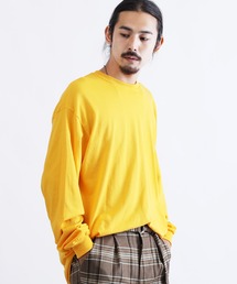 GILDAN / ギルダン オーバーサイズ クルーネック ロングスリーブ Tシャツ