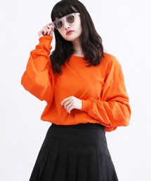 GILDAN / ギルダン オーバーサイズ クルーネック ロングスリーブ Tシャツ
