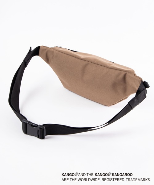 KANGOL（カンゴール）の「∴WEGO/KANGOL SPORT 別注リングロゴウエストバッグ（ボディバッグ/ウエストポーチ・メンズ・ホワイト/ブラック/ベージュ/カーキ/サックスブルー/ライトピンク/ブラウン/ライトパープル・FREE）」の21枚目の写真