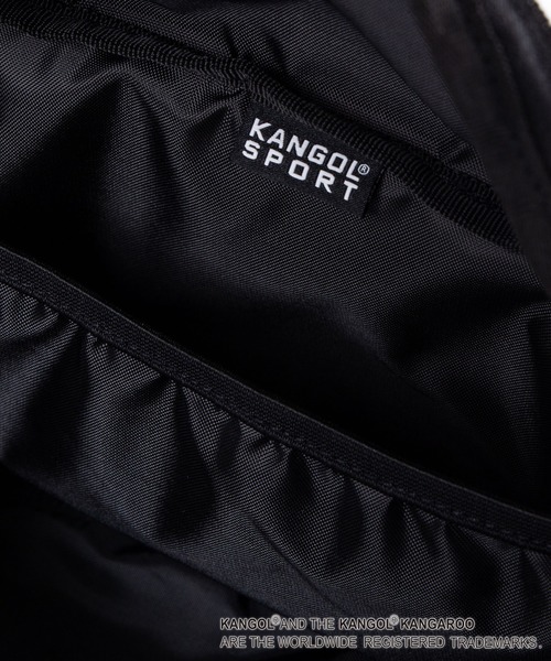 KANGOL（カンゴール）の「∴WEGO/KANGOL SPORT 別注リングロゴウエストバッグ（ボディバッグ/ウエストポーチ・メンズ・ホワイト/ブラック/ベージュ/カーキ/サックスブルー/ライトピンク/ブラウン/ライトパープル・FREE）」の14枚目の写真