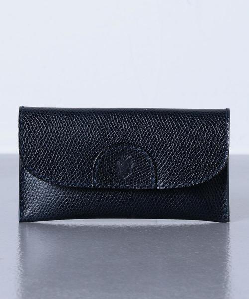 Felisi（フェリージ）の「＜FELISI（フェリージ）＞ EX 1066/SL CARD CASE（カードケース・メンズ・ブラック/ネイビー・FREE）」の2枚目の写真
