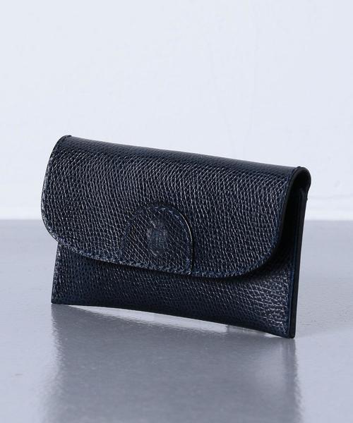 Felisi（フェリージ）の「＜FELISI（フェリージ）＞ EX 1066/SL CARD CASE（カードケース・メンズ・ブラック/ネイビー・FREE）」の10枚目の写真