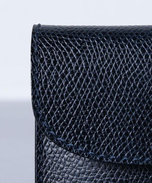 Felisi（フェリージ）の「＜FELISI（フェリージ）＞ EX 1066/SL CARD CASE（カードケース・メンズ・ブラック/ネイビー・FREE）」の6枚目の写真