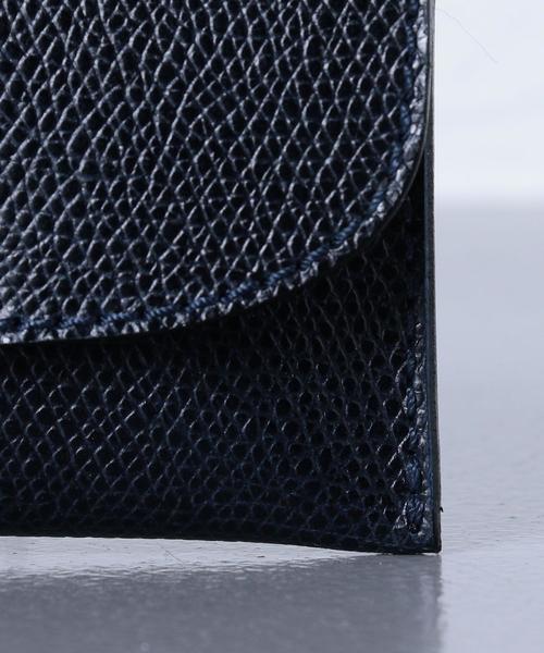 Felisi（フェリージ）の「＜FELISI（フェリージ）＞ EX 1066/SL CARD CASE（カードケース・メンズ・ブラック/ネイビー・FREE）」の5枚目の写真