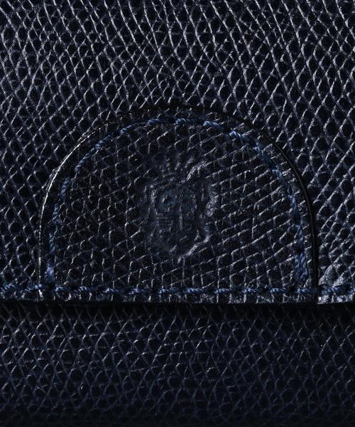 Felisi（フェリージ）の「＜FELISI（フェリージ）＞ EX 1066/SL CARD CASE（カードケース・メンズ・ブラック/ネイビー・FREE）」の4枚目の写真