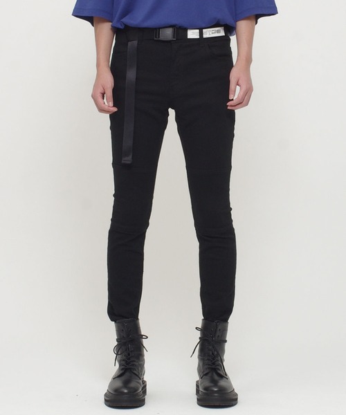 Wizzard（ウィザード）の「Wizzard ウィザード / SKINNY PANTS スキニーパンツ / WPA20-096（デニムパンツ・メンズ・ブラック/インディゴブルー・1/2/3）」の5枚目の写真