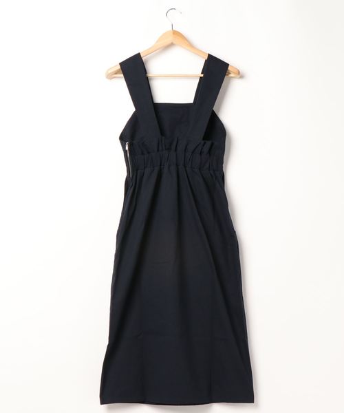 flower（フラワー）の「エプロンマリンワンピース（ワンピース・レディース・アイボリー/ネイビー・FREE）」の3枚目の写真