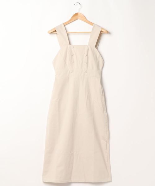 flower（フラワー）の「エプロンマリンワンピース（ワンピース・レディース・アイボリー/ネイビー・FREE）」の13枚目の写真