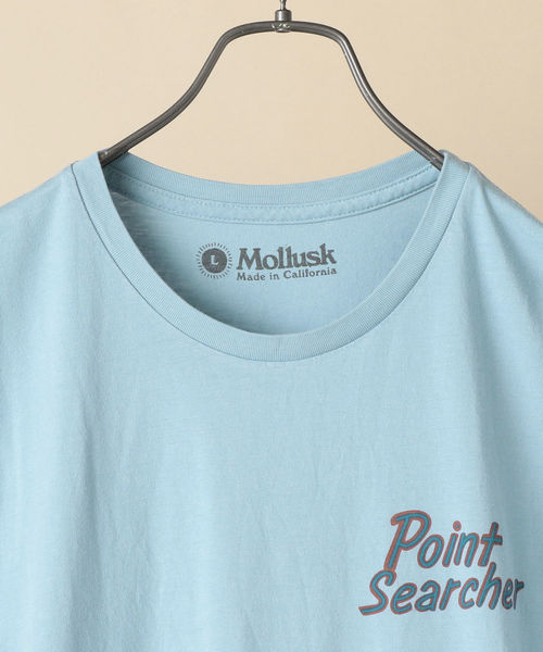 Mollusk（モルスク）の「MOLLUSK: POINT SEARCHER Tシャツ（Tシャツ/カットソー・メンズ・ライトブルー・MEDIUM/LARGE）」の3枚目の写真