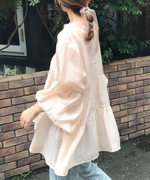 one after another NICE CLAUP | 【ZOZO限定】前後２Wayティアードシアーチュニック(シャツ/ブラウス)