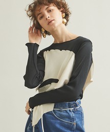 kotohayokozawa | 【kotohayokozawa(コトハヨコザワ)】ロングスリーブクルーネックトップス　TDKT-P05(Tシャツ/カットソー)