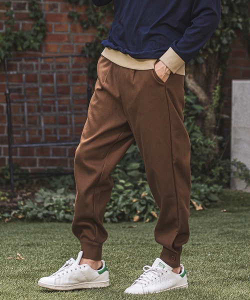 CAMBIO（カンビオ）の「mp8370-Hem Cuffs Melton Easy Pants パンツ（その他パンツ・メンズ・ブラウン/ブラック/チャコール・S/M/L）」の14枚目の写真