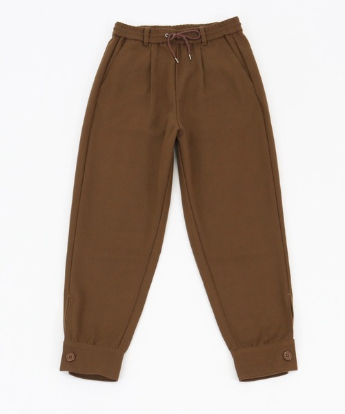CAMBIO（カンビオ）の「mp8370-Hem Cuffs Melton Easy Pants パンツ（その他パンツ・メンズ・ブラウン/ブラック/チャコール・S/M/L）」の20枚目の写真