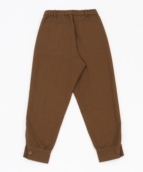 CAMBIO（カンビオ）の「mp8370-Hem Cuffs Melton Easy Pants パンツ（その他パンツ・メンズ・ブラウン/ブラック/チャコール・S/M/L）」の21枚目の写真
