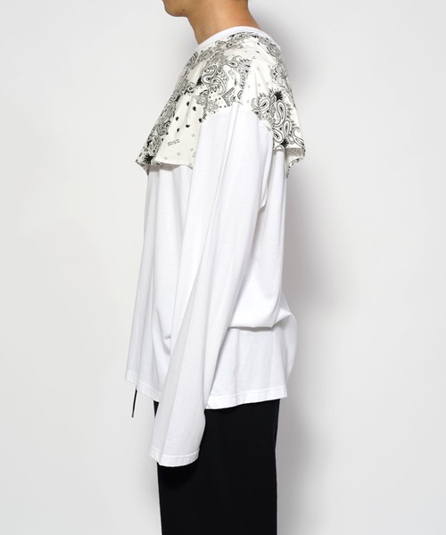 ヨッピー Tシャツ POWER SCARF yoshiokubo（ヨシオクボ）の「yoshiokubo ヨシオクボ / L/S