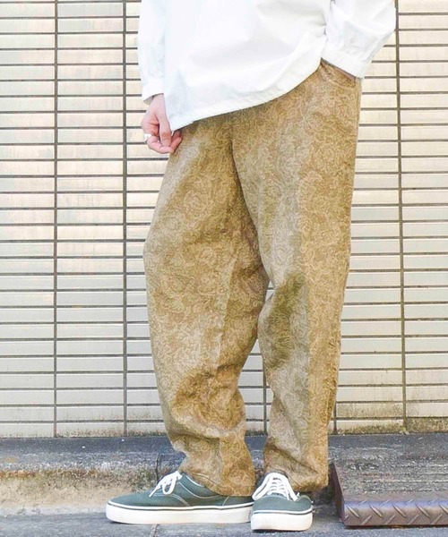 Johnbull（ジョンブル）の「パターンシェフパンツ（その他パンツ・メンズ・ベージュ/ネイビー/チャコールグレー/ブルー/オレンジ・SMALL/MEDIUM/LARGE）」の3枚目の写真