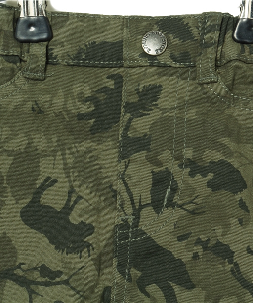 B:MING by BEAMS(ビーミングバイビームス)の「ビーミング by ビームス / アニマルプリント パギンス(その他パンツ・キッズ・グリーン・130/110/80/100/140/150/120/90)」の3枚目の写真