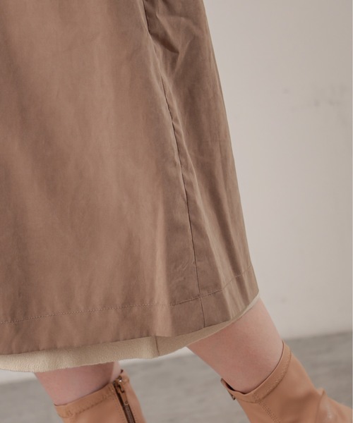 natural couture（ナチュラルクチュール）の「【WEB限定カラー有り】キャンディースリーブロングトレンチコート（トレンチコート・レディース・ベージュ/カーキ/モカ/グレイッシュベージュ・FREE）」の16枚目の写真
