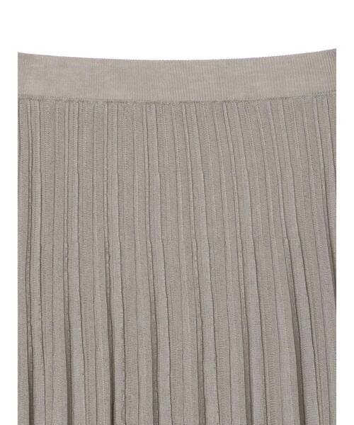 AMERICAN HOLIC（アメリカンホリック）の「プリーツニットスカート　＊●（スカート・レディース・ライトグレー/ブラック/アイボリー・MEDIUM/LARGE）」の20枚目の写真