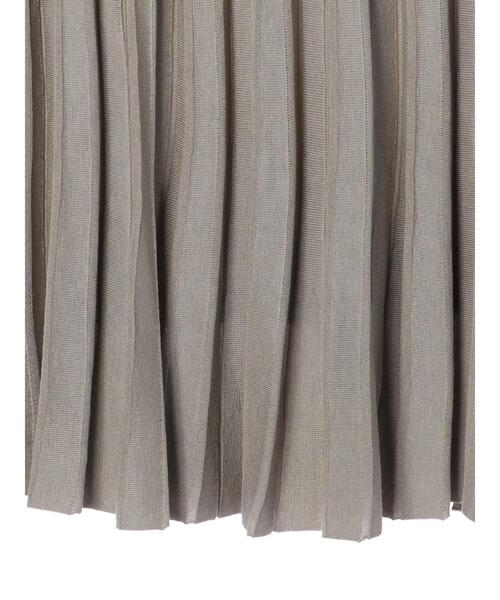 AMERICAN HOLIC（アメリカンホリック）の「プリーツニットスカート　＊●（スカート・レディース・ライトグレー/ブラック/アイボリー・MEDIUM/LARGE）」の22枚目の写真