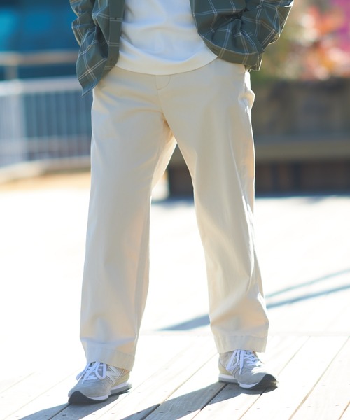CIAOPANIC TYPY（チャオパニックティピー）の「【Daily Premium/デイリープレミアム】ストレッチチノパンツ（チノパンツ・メンズ・ベージュ/アイボリー/ブラック・S/M/L）」の2枚目の写真