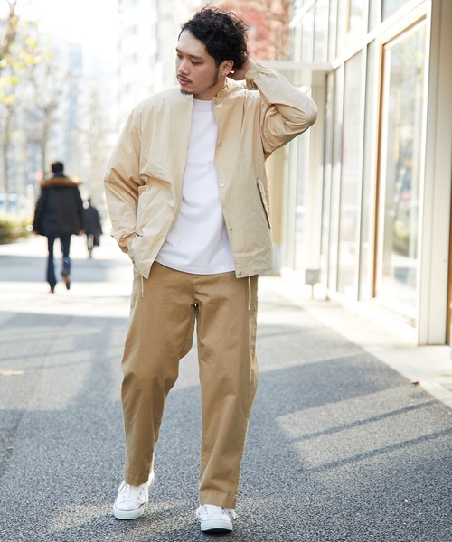 CIAOPANIC TYPY（チャオパニックティピー）の「【Daily Premium/デイリープレミアム】ストレッチチノパンツ（チノパンツ・メンズ・ベージュ/アイボリー/ブラック・S/M/L）」の4枚目の写真