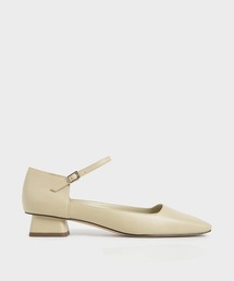 CHARLES & KEITH | スクエアトゥ アンクルストラップパンプス / Square Toe Ankle Strap Pumps(パンプス)